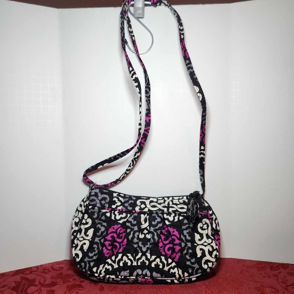 Vera Bradley Handbag or Crossbody Compact Multicolor Paisley Purse 